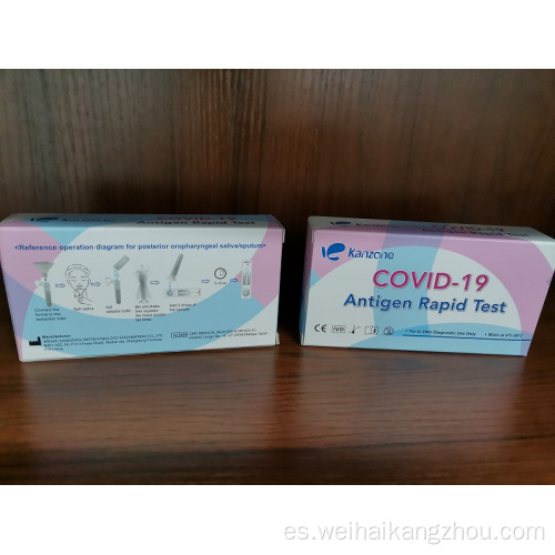 Prueba de saliva de antígeno Covid-19